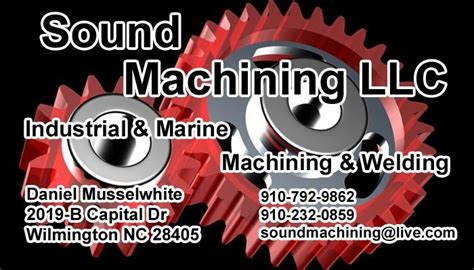 cnc machining wilmington nc|Sound Machining, LLC.